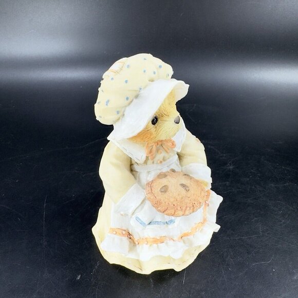 Cherished Teddies Patience Figurine Happiness Is Homemade Resin 1994 Vintage - Picture 10 of 11